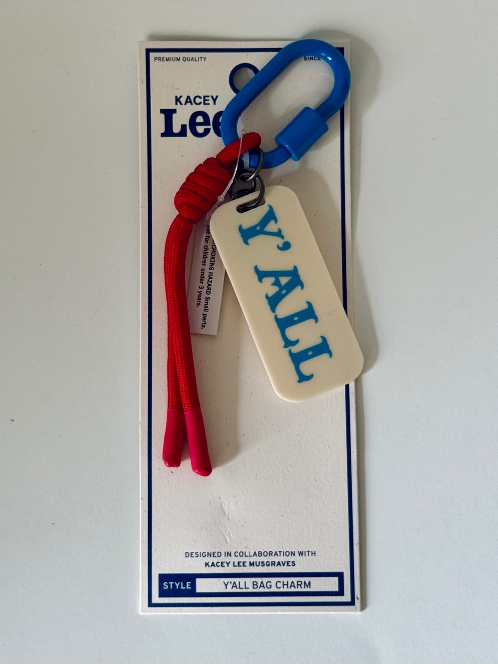 Kacey Musgraves x Lee Y’all Bag Charm NWT